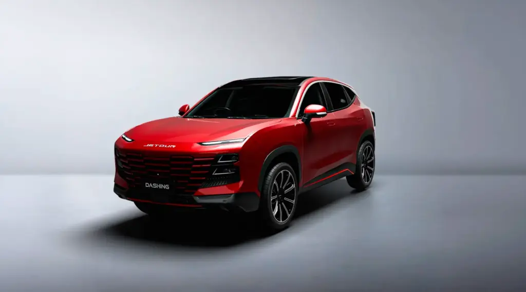 Jetour Dashing in Crimson Red