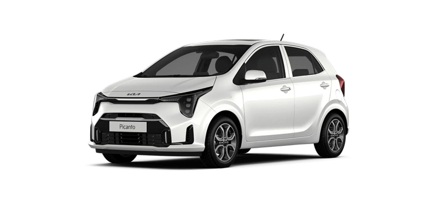 Kia Picanto in Clear White