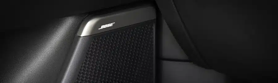 Bose speaker detail in the Kia Seltos