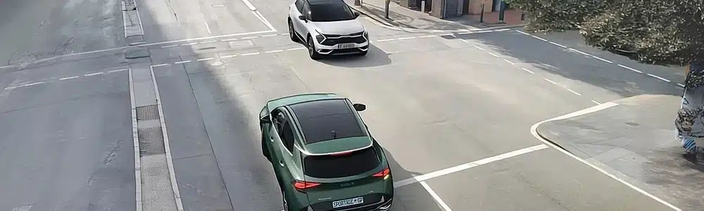 Kia Sportage Forward Collision-Avoidance Assist illustration